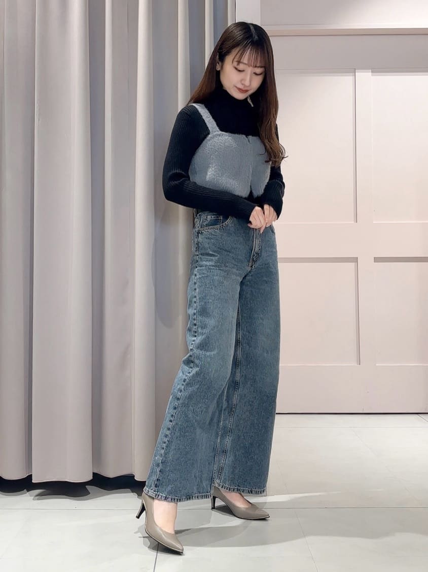 RINAさんの「ESPERANZA｜【12時間パンプス】約7.5㎝　歩きやすくて疲れにくい」を使ったコーディネート