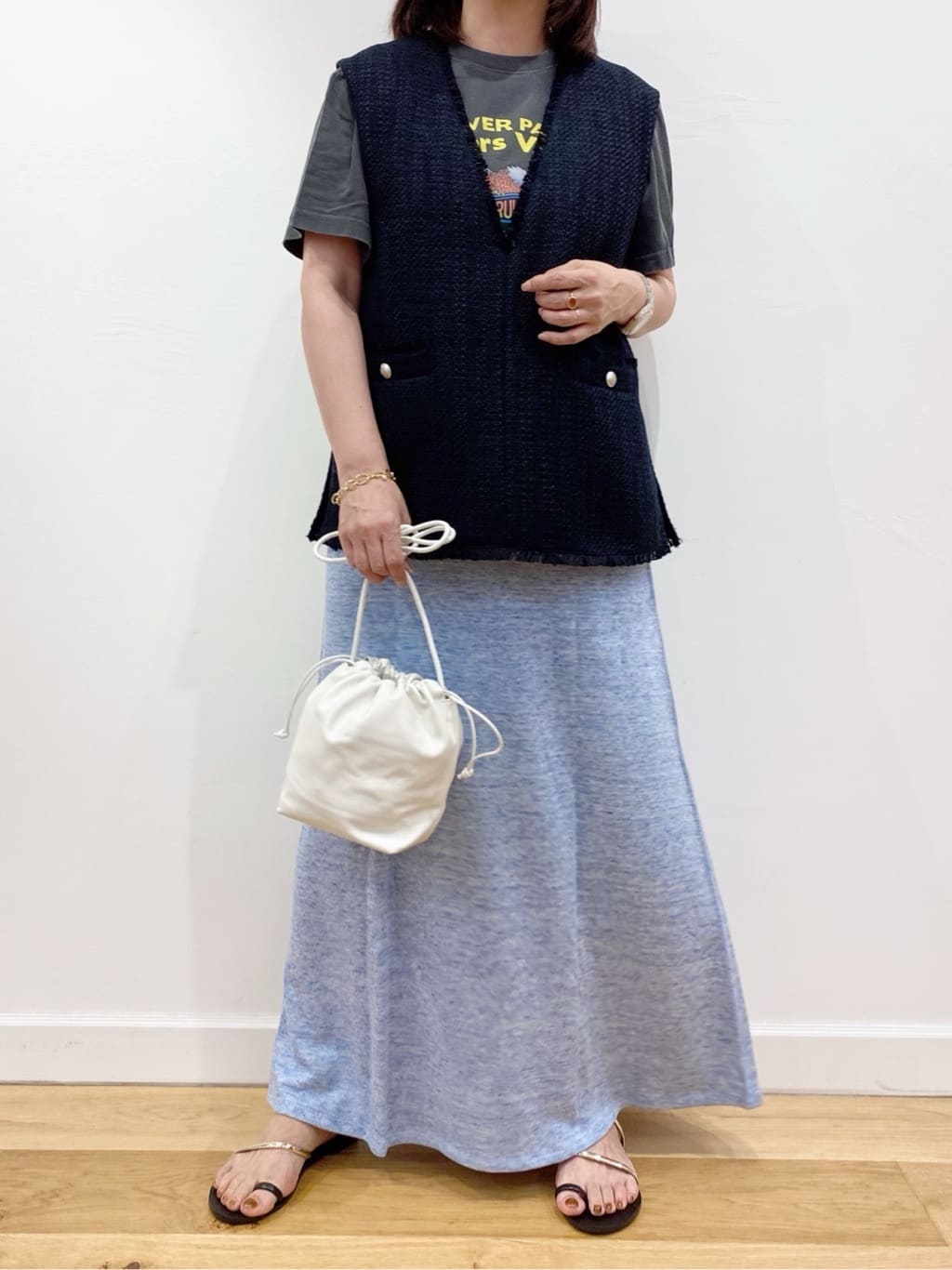 Sawaguchiさんの「DRESSTERIOR｜チェーンブレスレット」を使ったコーディネート