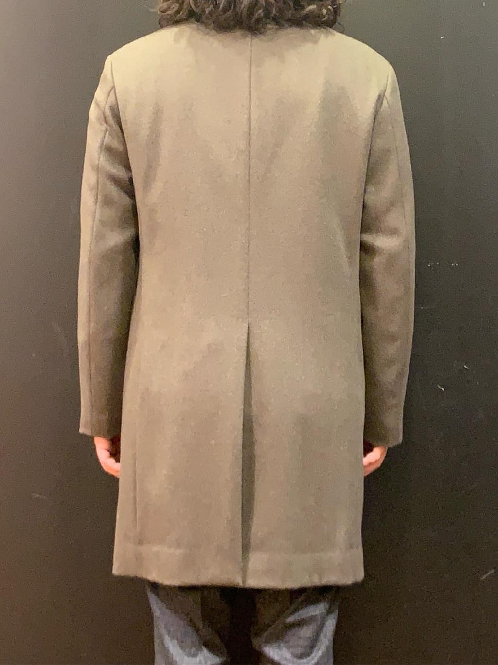 木村剛さんの「TAKEO KIKUCHI｜【ウールカシミヤブレンド】ビーバー調 スタンドカラー コート」を使ったコーディネート