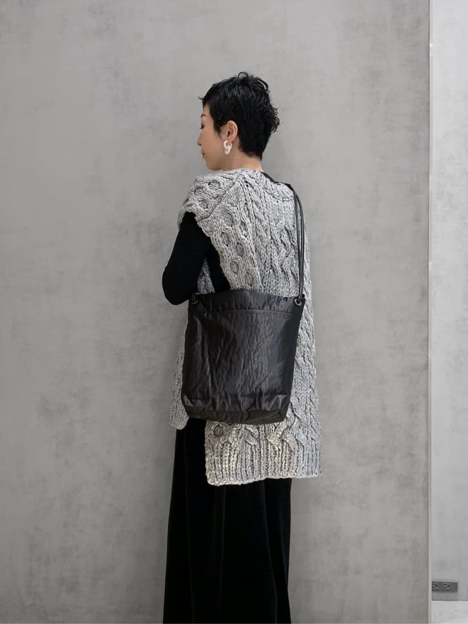 Kさんの「HIROKO HAYASHI｜ENORME（エノルメ）ショルダーバッグ」を使ったコーディネート