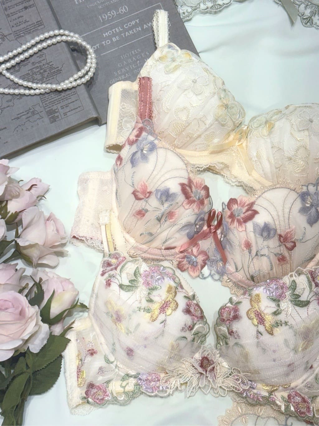maiさんの「Risa Magli｜アイリィー ブラジャー（E-F）＜V Make Type＞」を使ったコーディネート