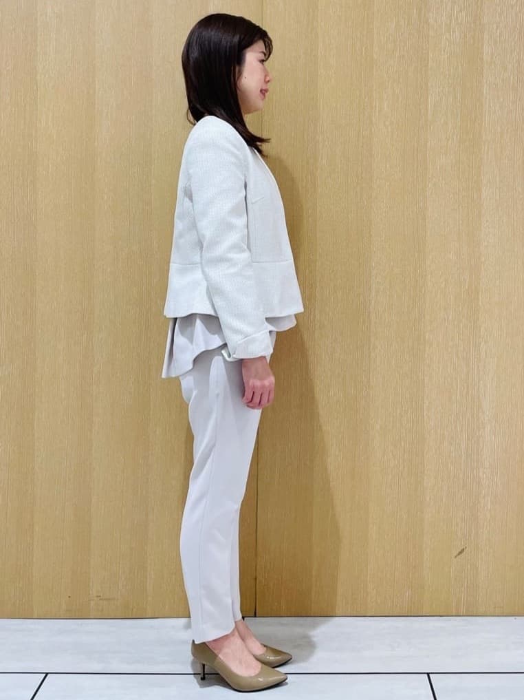 CHISATOさんの「UNTITLED｜◆【セットアップ可能】ペプラムブラウス」を使ったコーディネート