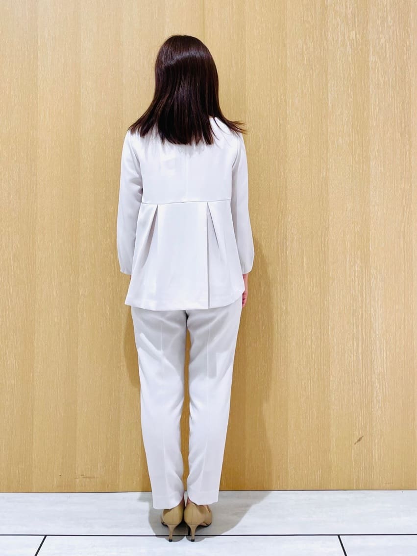 CHISATOさんの「UNTITLED｜◆【セットアップ可能】ペプラムブラウス」を使ったコーディネート