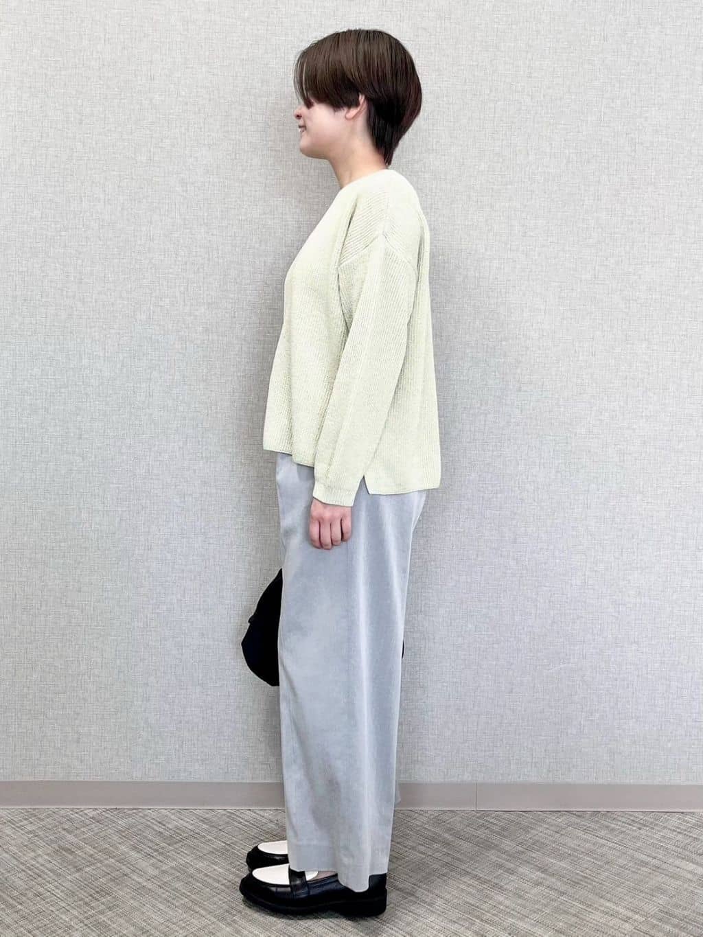 MATSUさんの「Reflect｜◆【夏SALE】クルーネックミックスカラーニット」を使ったコーディネート