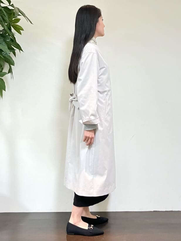 カレンさんの「UNTITLED｜【手洗い／88cm正方形】バイカラーハーネススカーフ」を使ったコーディネート