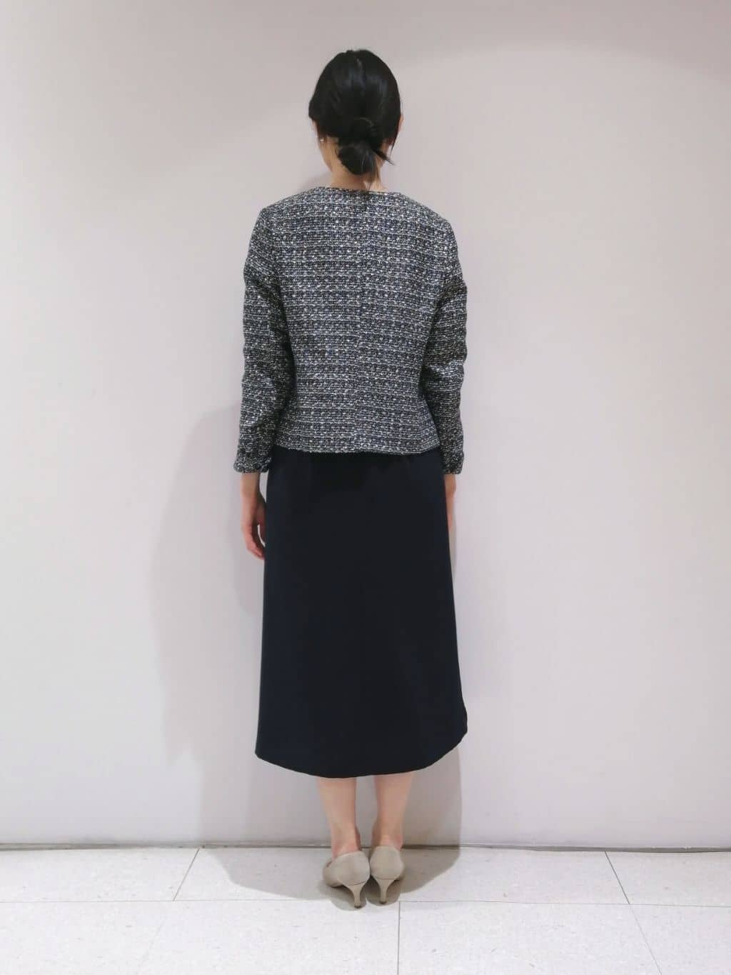 ayanoさんの「INDIVI｜◆【着る日傘/遮熱/UVケア】フィット＆フレアワンピース」を使ったコーディネート