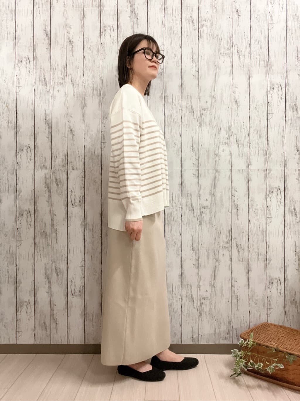 シカさんの「SHOO･LA･RUE｜◆【高レビュー】洗えてサラサラ ニットパンプス」を使ったコーディネート