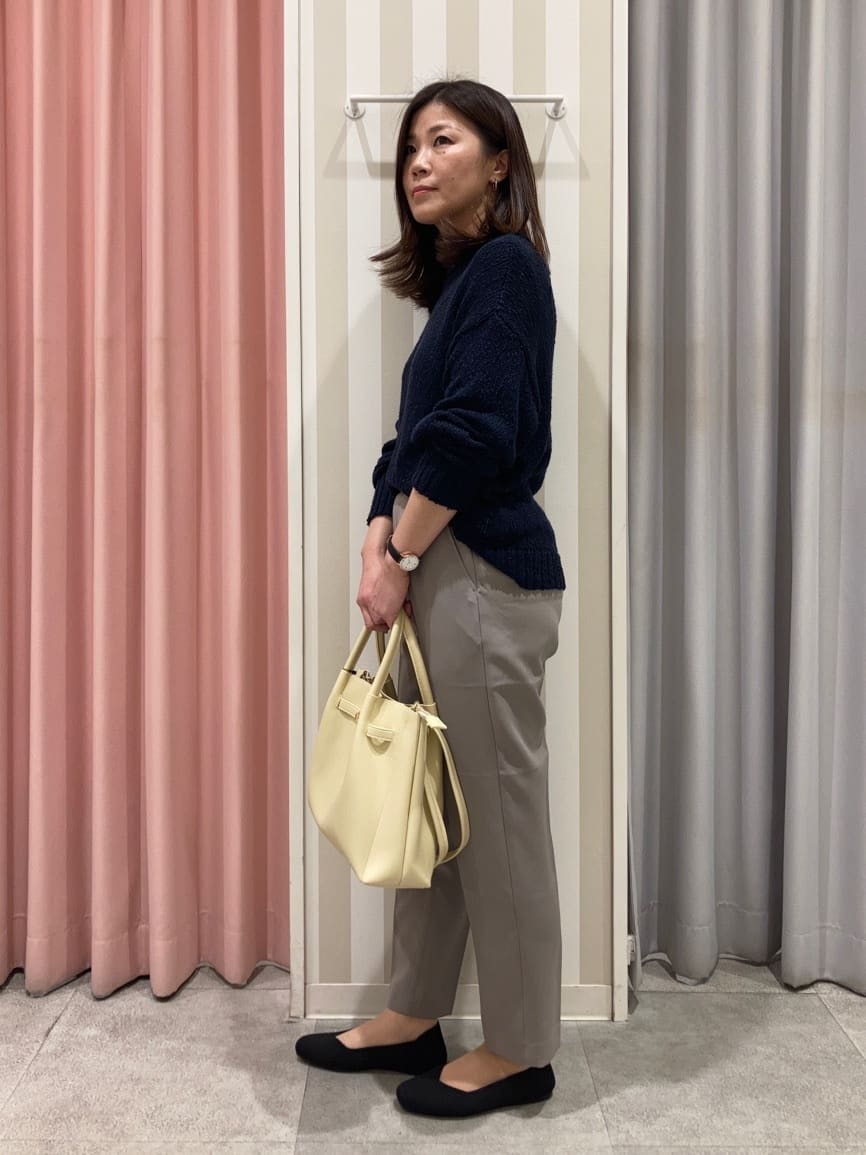 𝐂𝐡𝐢𝐢 &hearts;(ちー)さんの「SHOO･LA･RUE｜◆さりげない凹凸感で表情豊か。ロールネックニット」を使ったコーディネート
