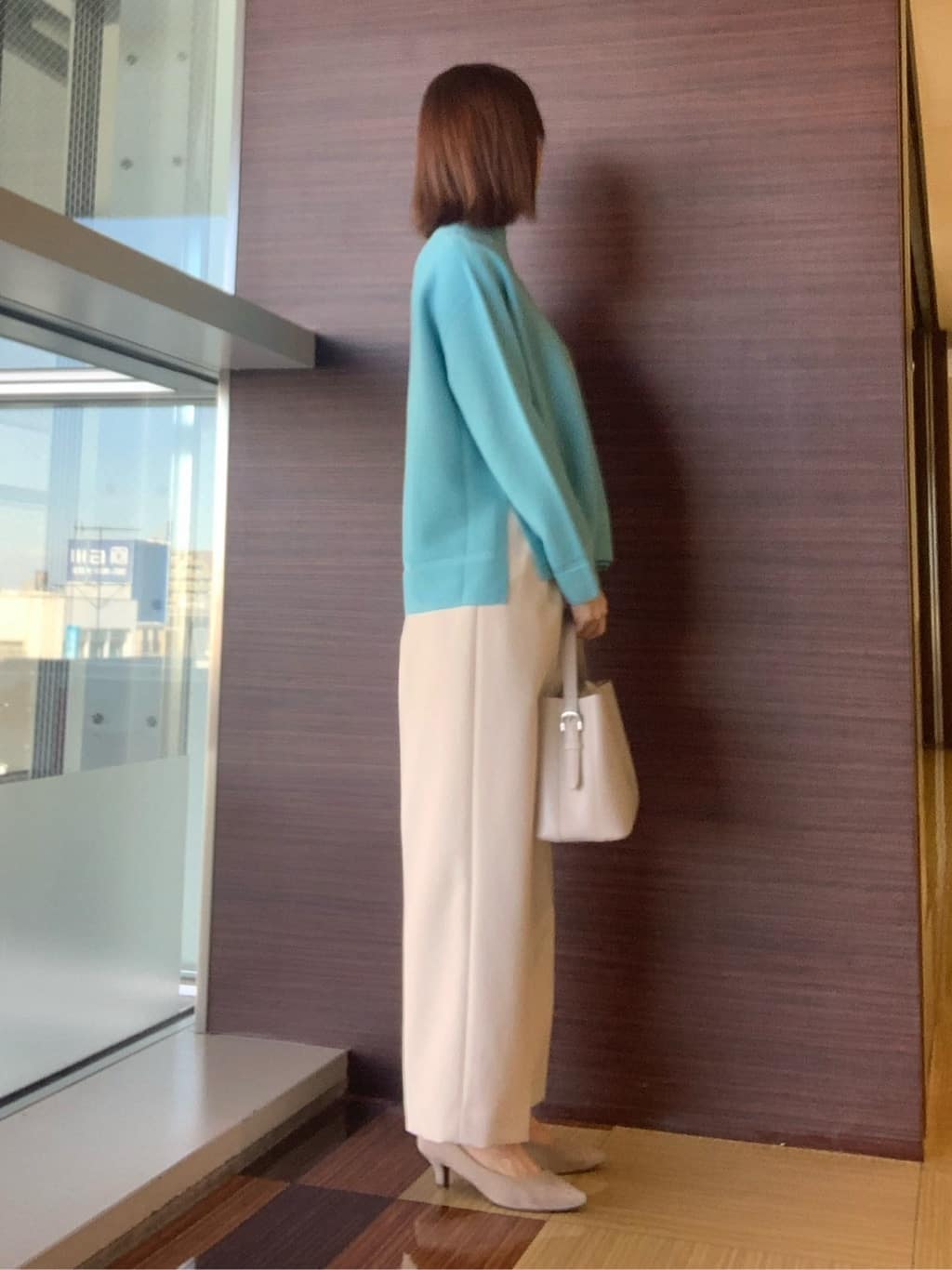 anaさんの「UNTITLED｜◆ベルト付き2タックパンツ」を使ったコーディネート