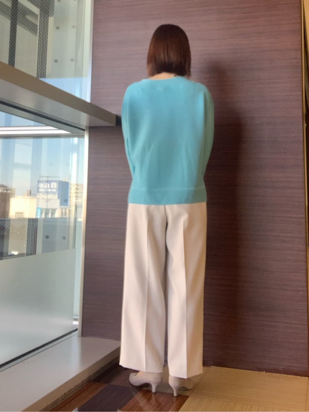anaさんの「UNTITLED｜◆ベルト付き2タックパンツ」を使ったコーディネート