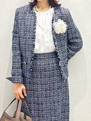 Miwaさんの「UNTITLED｜【追加6/日本製】2連フェイクパールネックレス」を使ったコーディネート