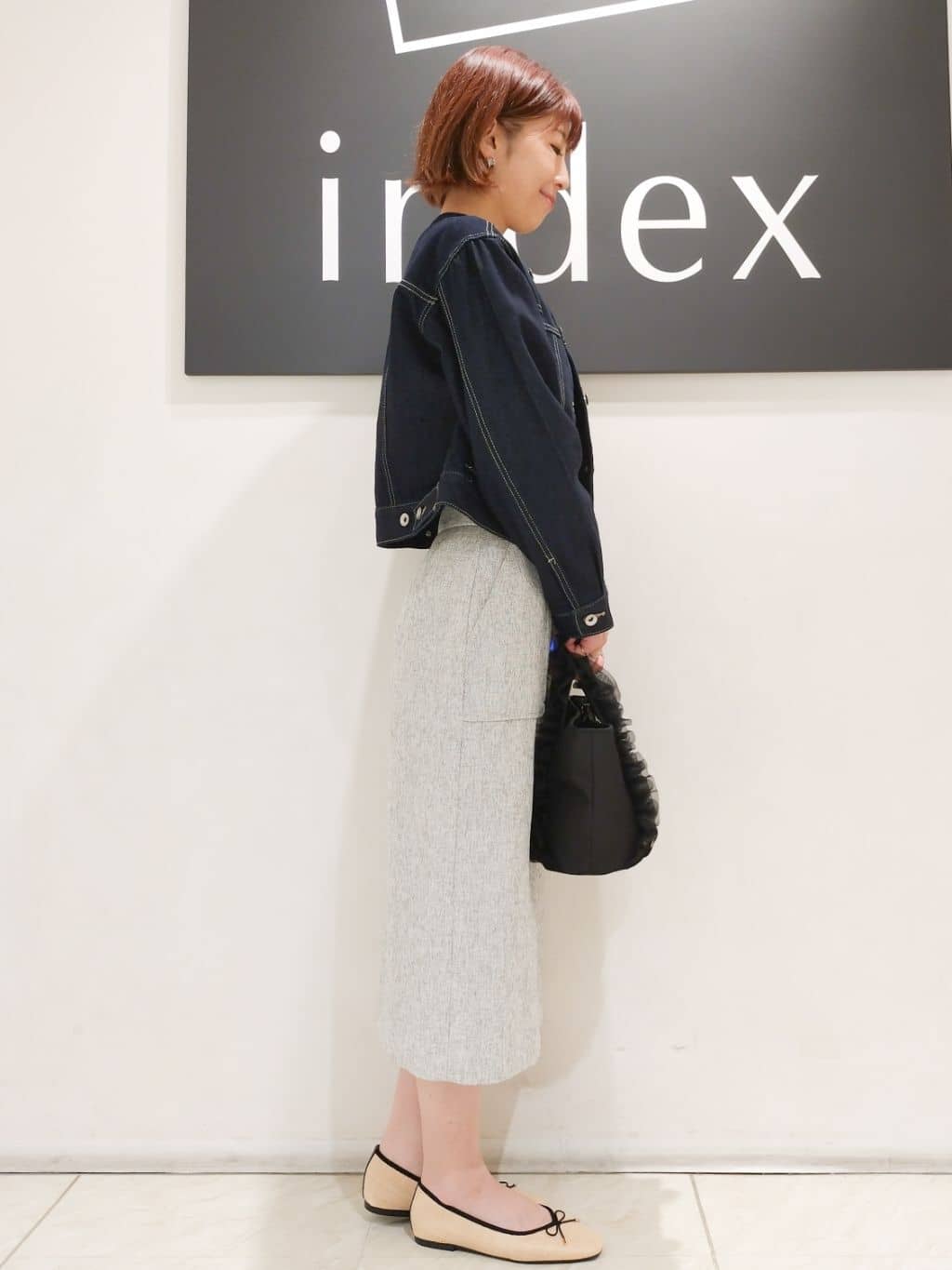 n.さんの「index｜【定番/6color】名品フラットバレエシューズ」を使ったコーディネート