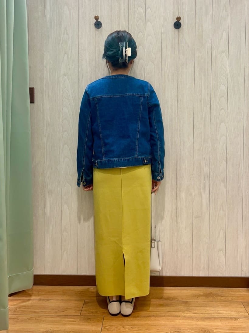 すずさんの「SHOO･LA･RUE｜◆【高レビュー】洗えてサラサラ ニットパンプス」を使ったコーディネート