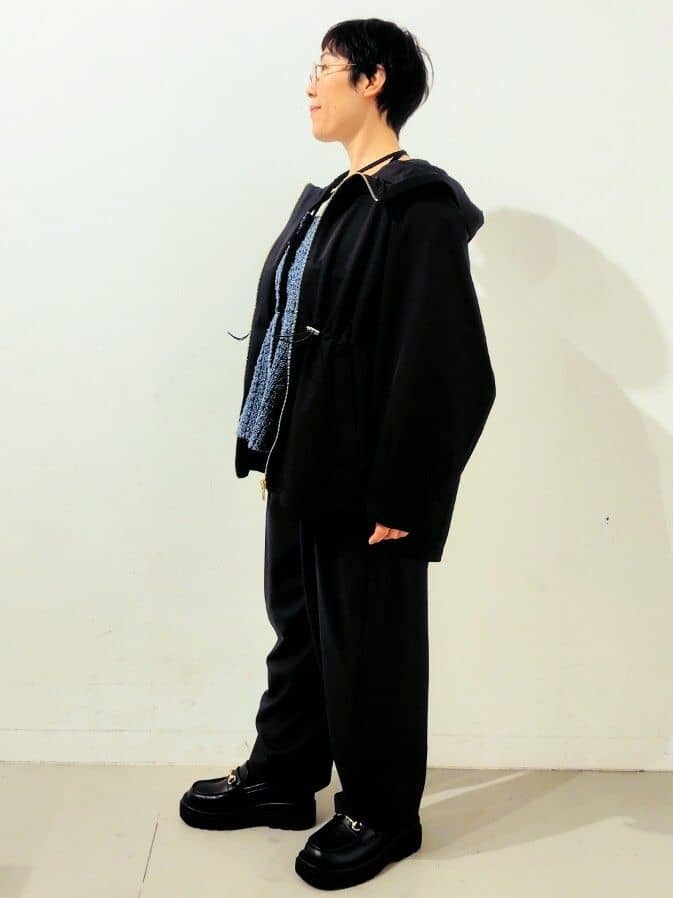 kodamaさんの「THE SHOP TK｜◆【撥水】ウエストドロストマウンテンパーカ」を使ったコーディネート