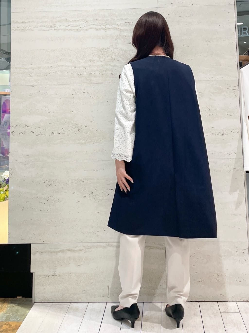 かほさんの「OPAQUE.CLIP｜◆フラワーコサージュ」を使ったコーディネート
