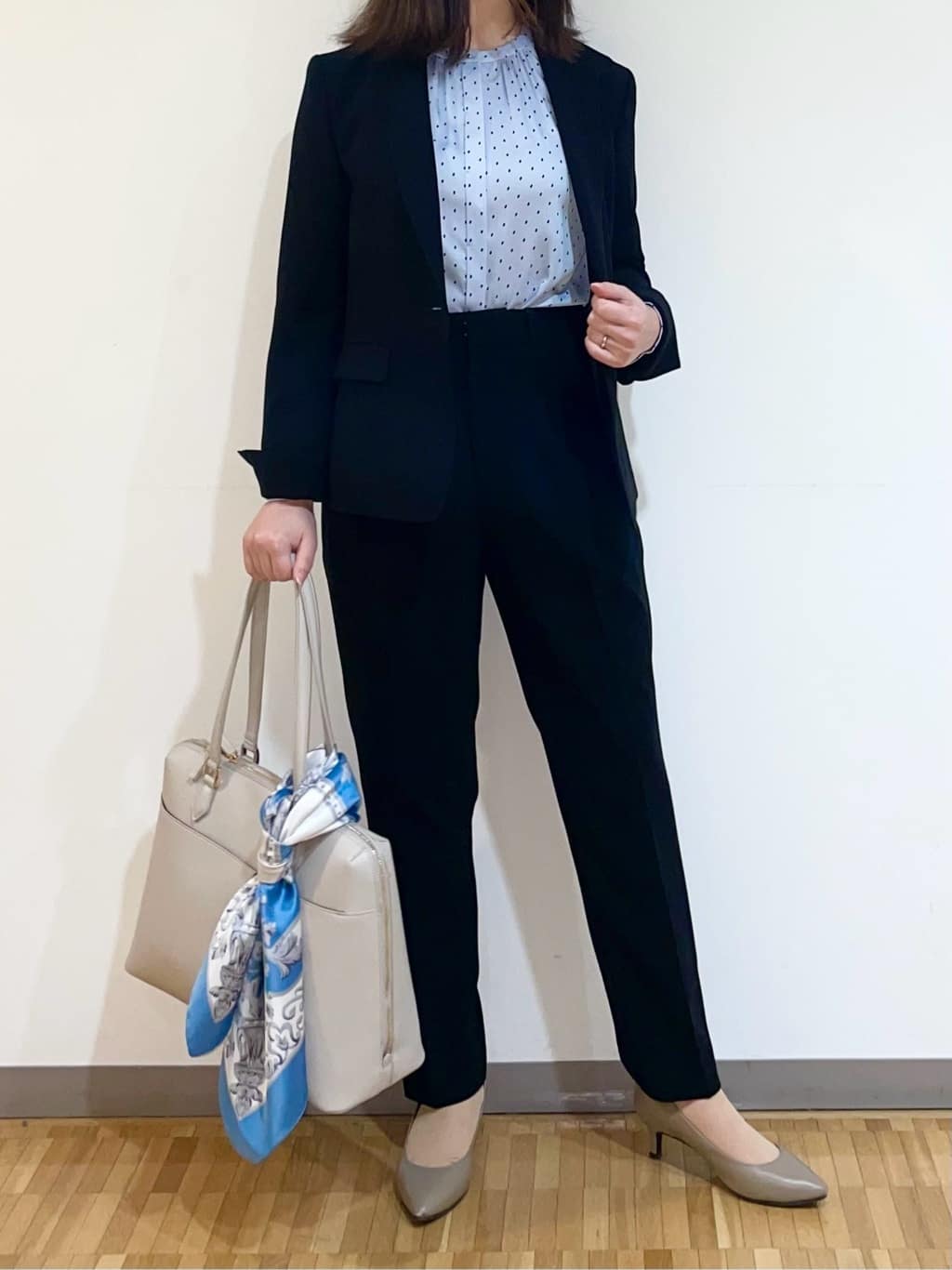 フナキさんの「UNTITLED｜【日本製・本革】Comfit Dresser Pumps（コンフィットドレッサーパンプス）」を使ったコーディネート