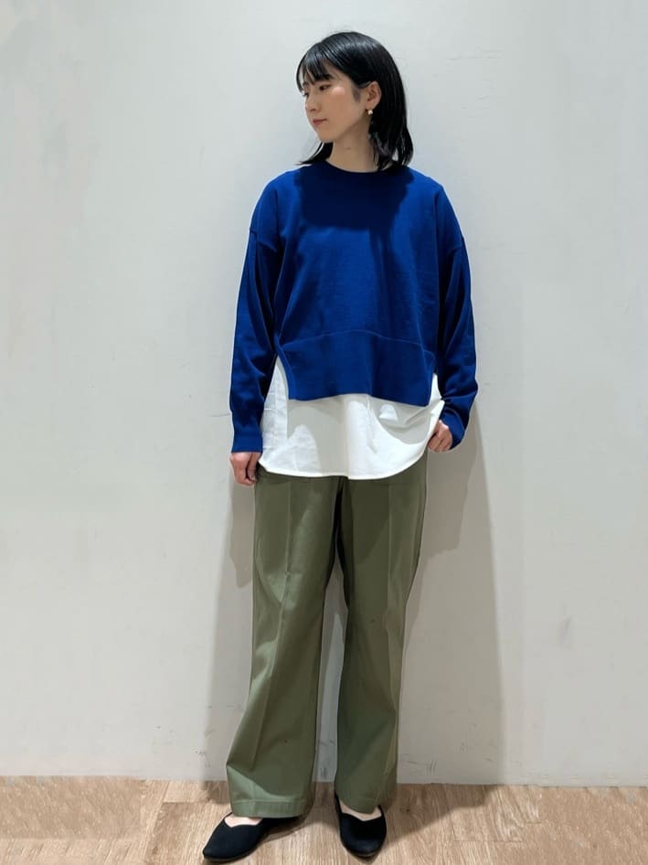 momokoさんの「OPAQUE.CLIP｜◆《CLASSY掲載》ミドルスタンドコート【洗濯機洗い可】」を使ったコーディネート