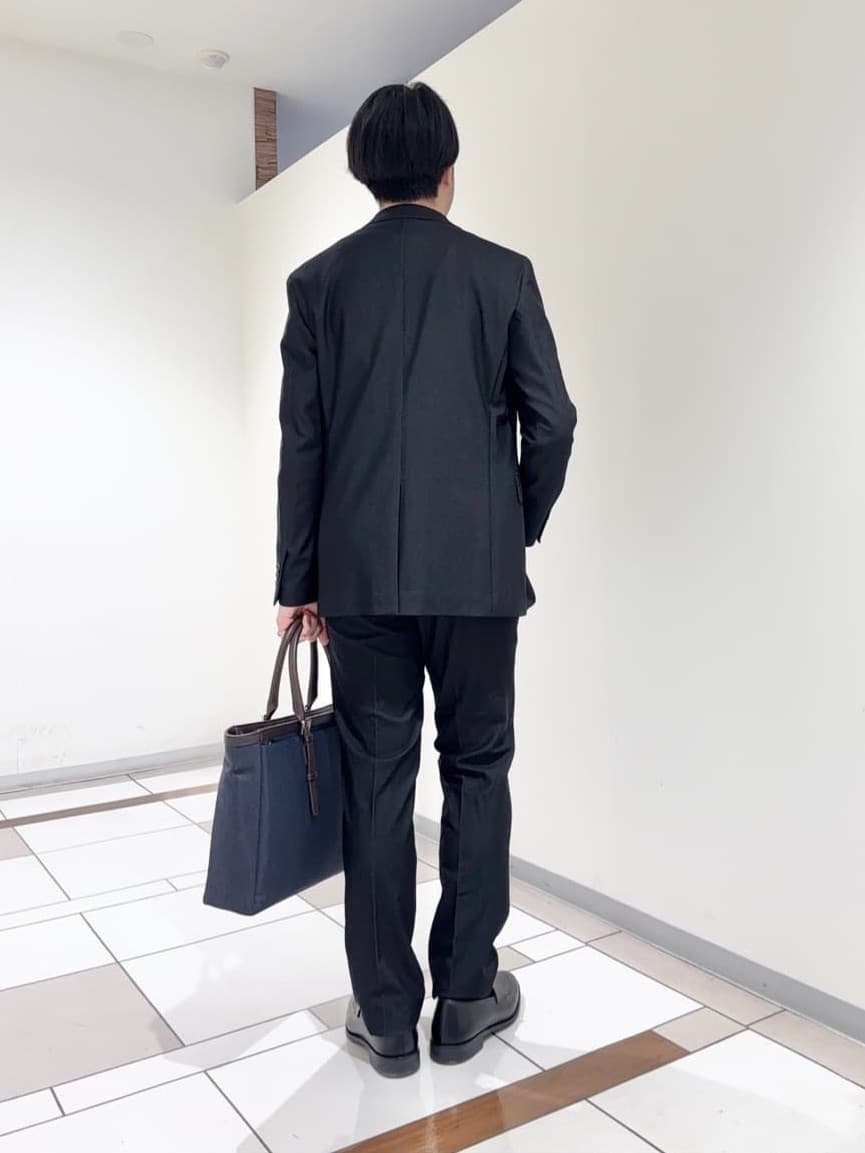 及川さんの「TAKEO KIKUCHI｜【360&deg;ストレッチ／セットアップ対応】None Of Stress ジャケット」を使ったコーディネート