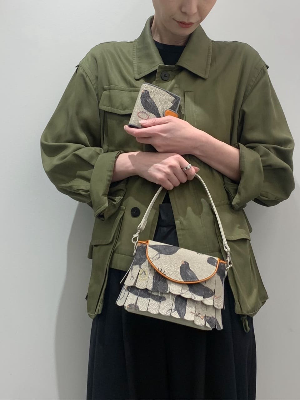 Kさんの「HIROKO HAYASHI｜チェーン付長財布用 ロングチェーン」を使ったコーディネート