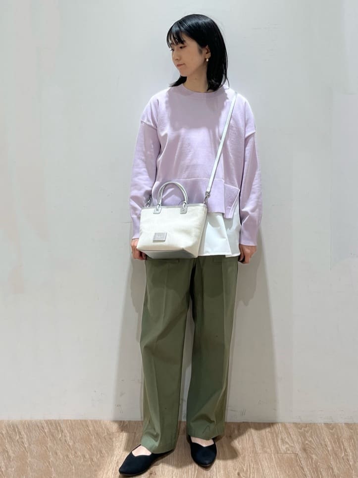 momokoさんの「OPAQUE.CLIP｜◆《CLASSY掲載》ミドルスタンドコート【洗濯機洗い可】」を使ったコーディネート