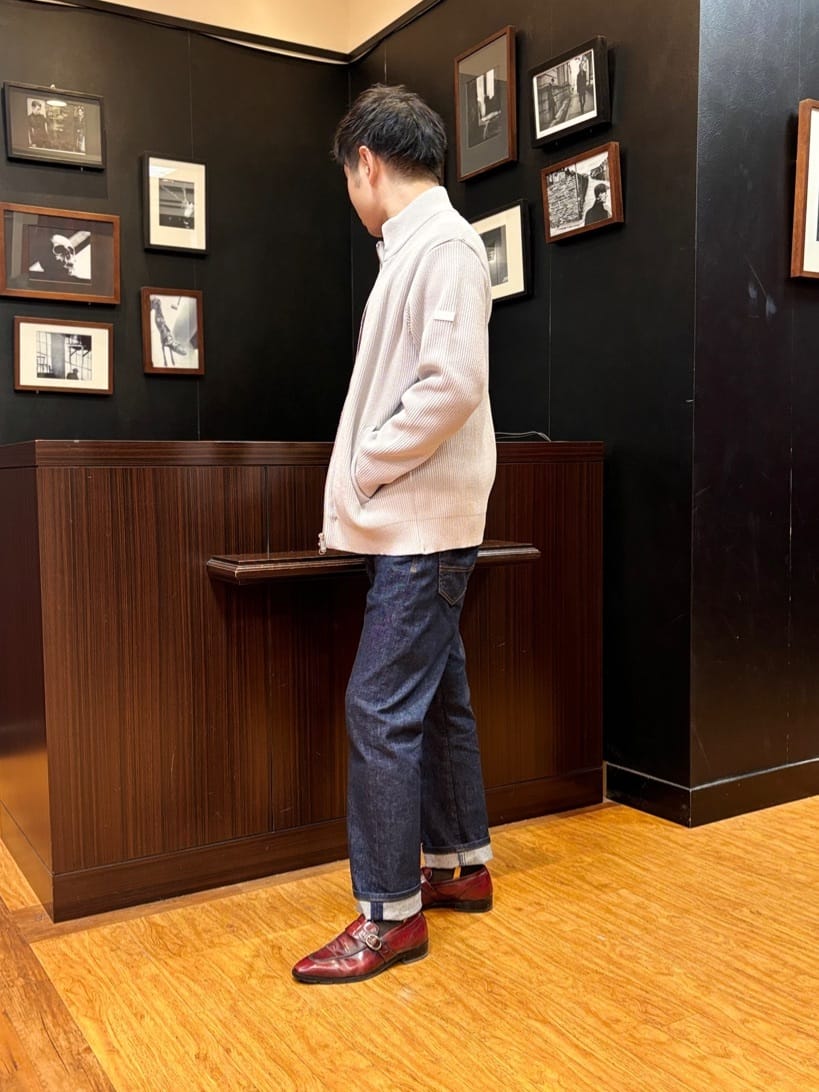 KEIさんの「TAKEO KIKUCHI｜【モンスターストレッチ】日本製 ワンウォッシュ デニムパンツ」を使ったコーディネート