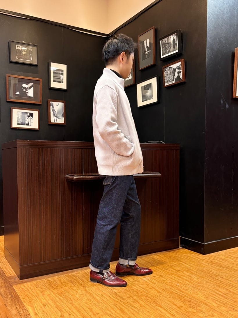 KEIさんの「TAKEO KIKUCHI｜【モンスターストレッチ】日本製 ワンウォッシュ デニムパンツ」を使ったコーディネート