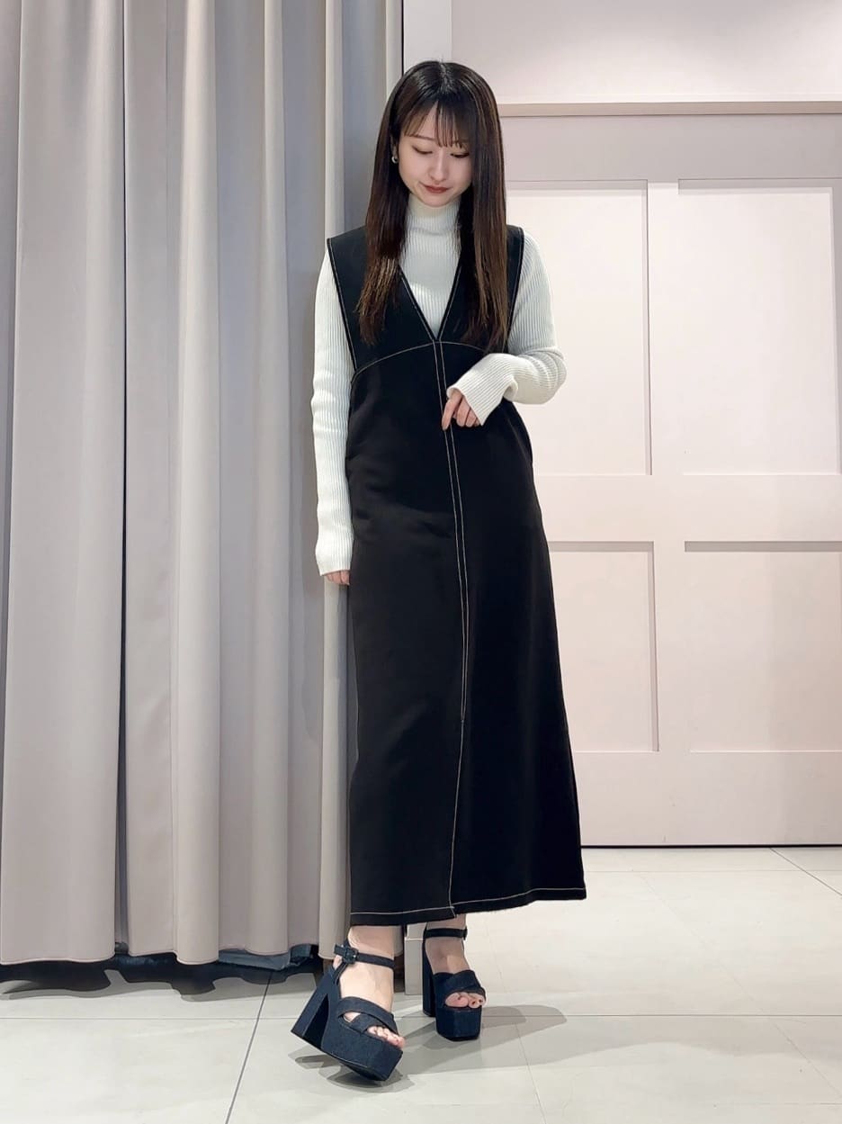 RINAさんの「ESPERANZA｜ラク盛り厚底サンダルⅢ」を使ったコーディネート
