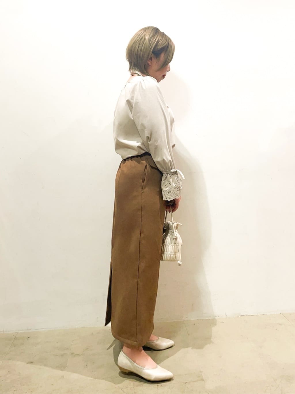 Ricoさんの「SHOO･LA･RUE｜◆ストレッチアーモンドトゥパンプス」を使ったコーディネート