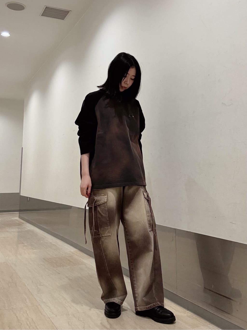 Renaさんの「tk.TAKEO KIKUCHI｜◆ブリーチラグランスリーブTシャツ」を使ったコーディネート