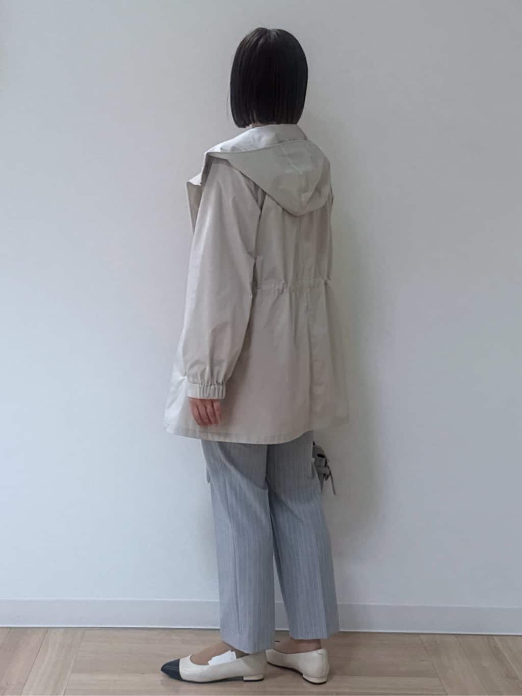 amiさんの「Reflect｜◆【WEB先行カラーあり／ヒップ周りカバー】オフボディニット」を使ったコーディネート