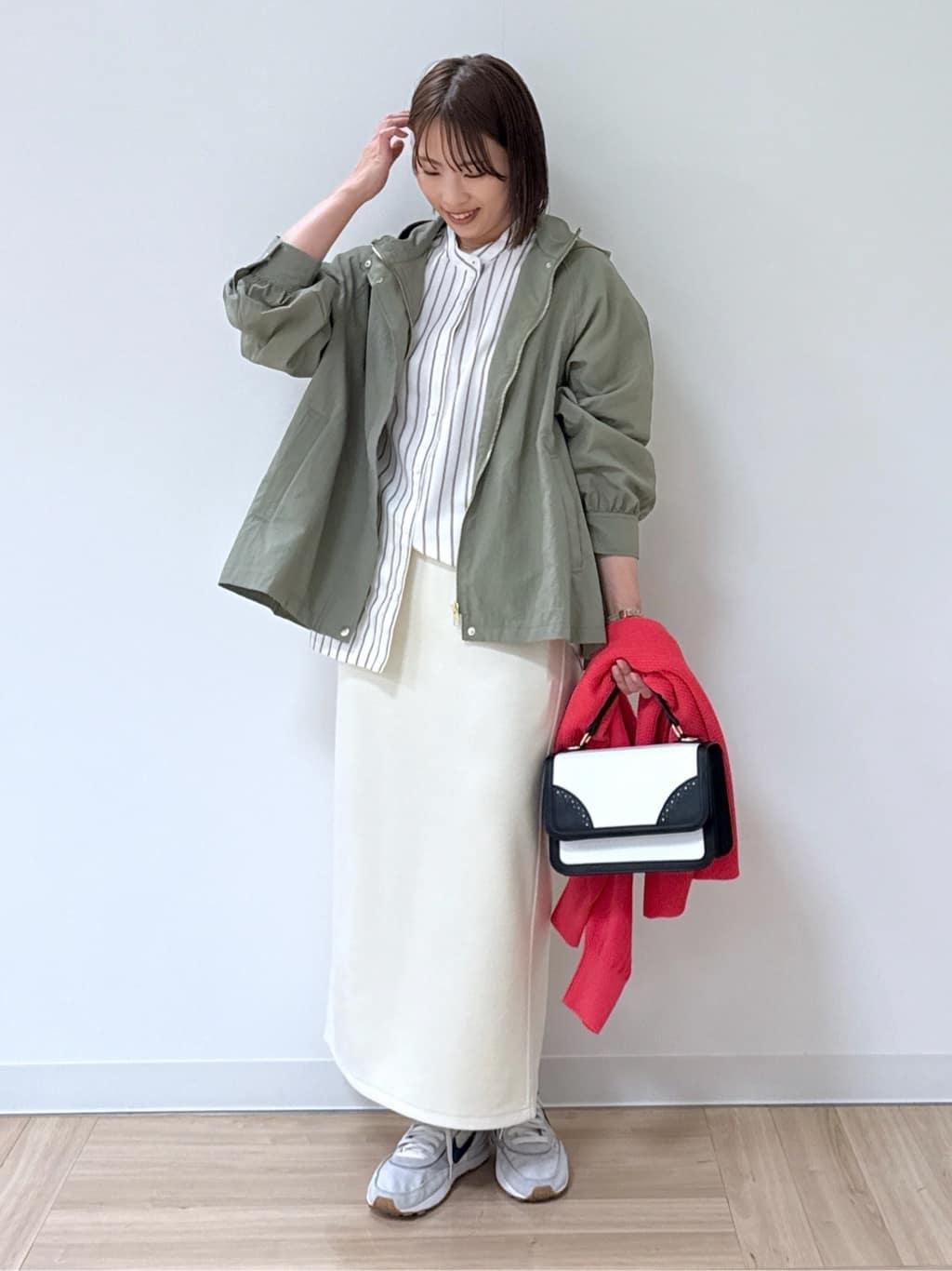 amiさんの「Reflect｜◆フーデッドライティブルゾン」を使ったコーディネート