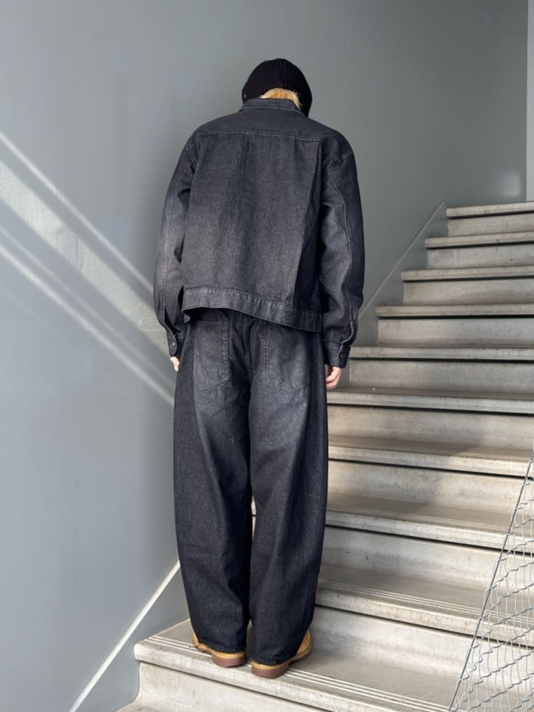 simさんの「tk.TAKEO KIKUCHI｜◆【上下2点セット】オールドデニムセットアップ」を使ったコーディネート