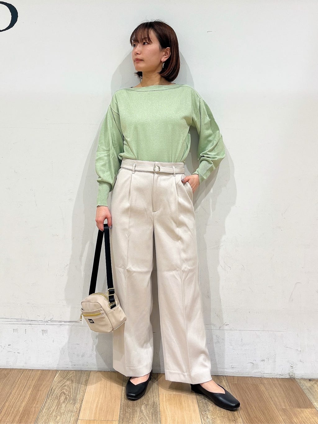 山さんさんの「grove｜【Lee別注】スクエアショルダー」を使ったコーディネート