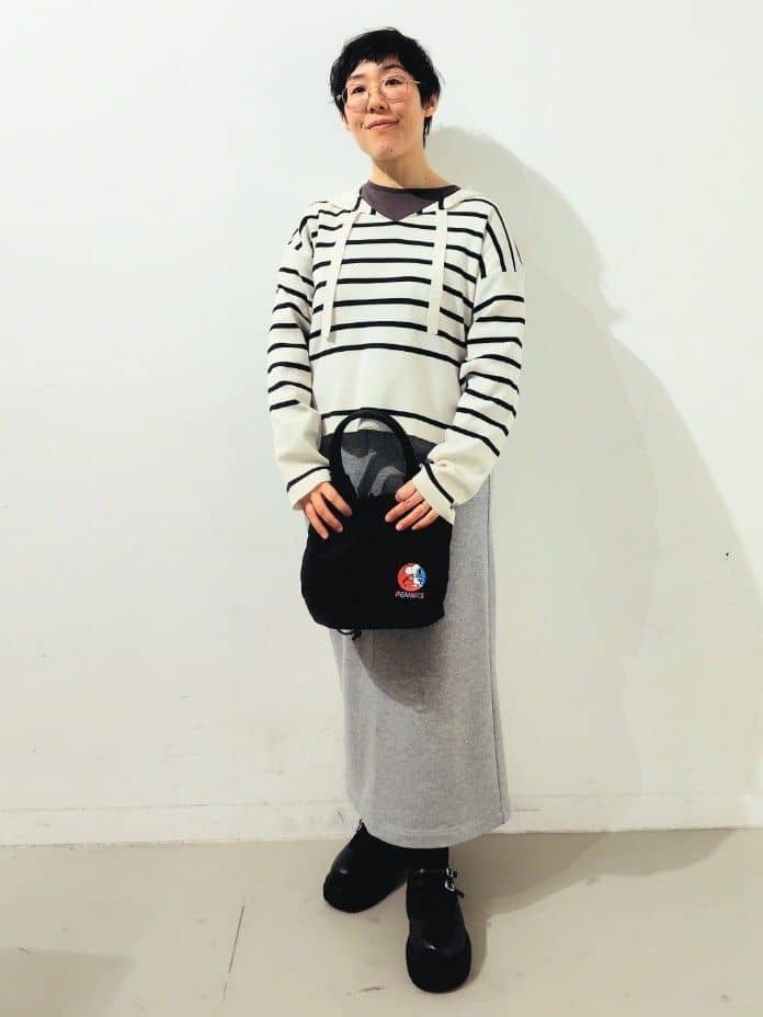 kodamaさんの「THE SHOP TK｜◆セーラーカラートップス【洗える】」を使ったコーディネート