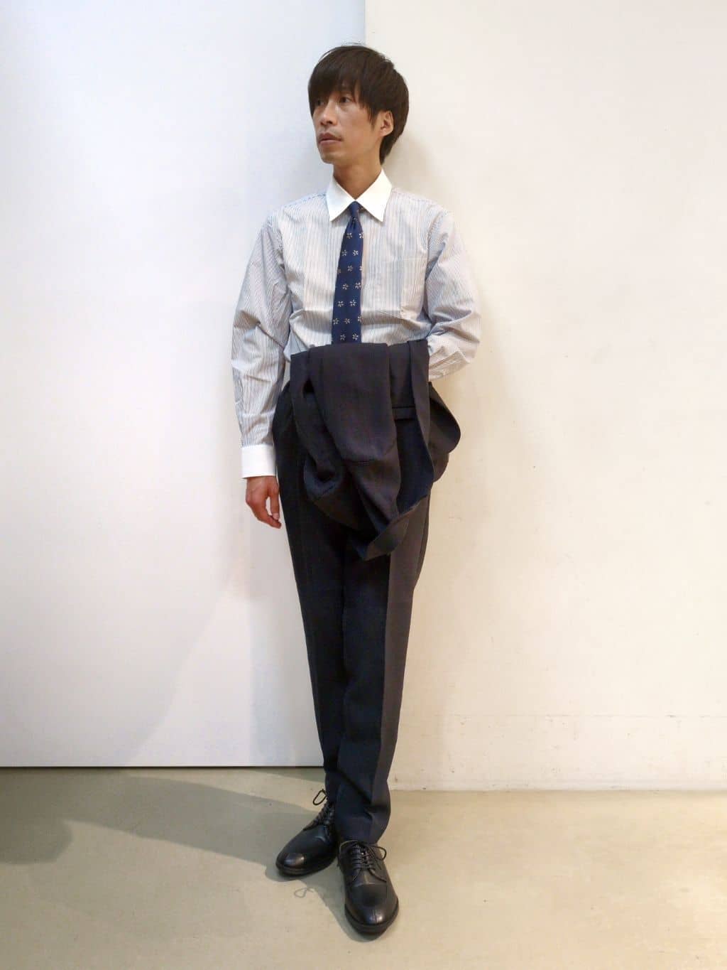 takeさんの「THE SHOP TK｜◆リネンライクシングルジャケット セットアップ可」を使ったコーディネート