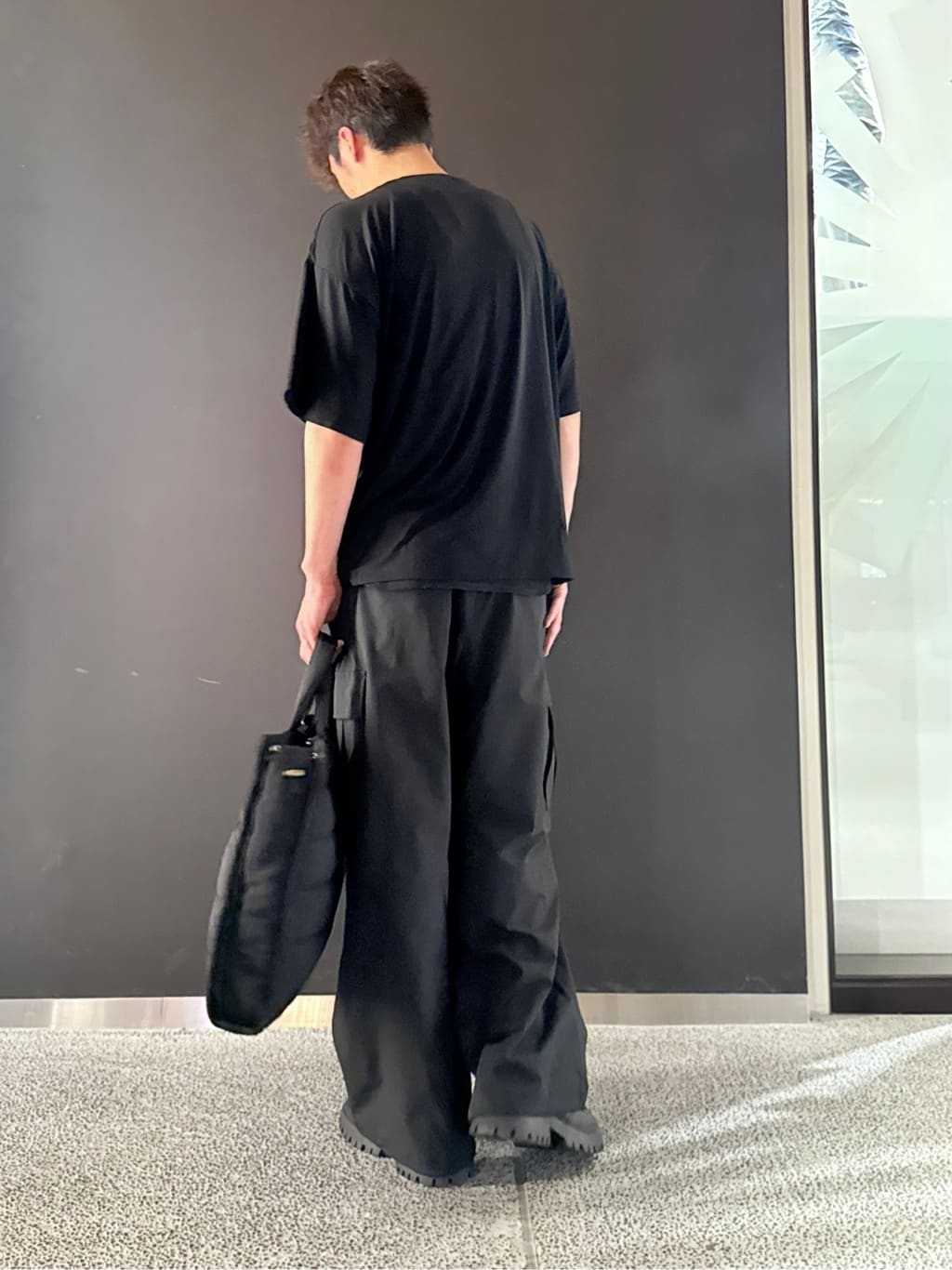 HARUさんの「tk.TAKEO KIKUCHI｜◆オーロラプリントドレープTシャツ」を使ったコーディネート