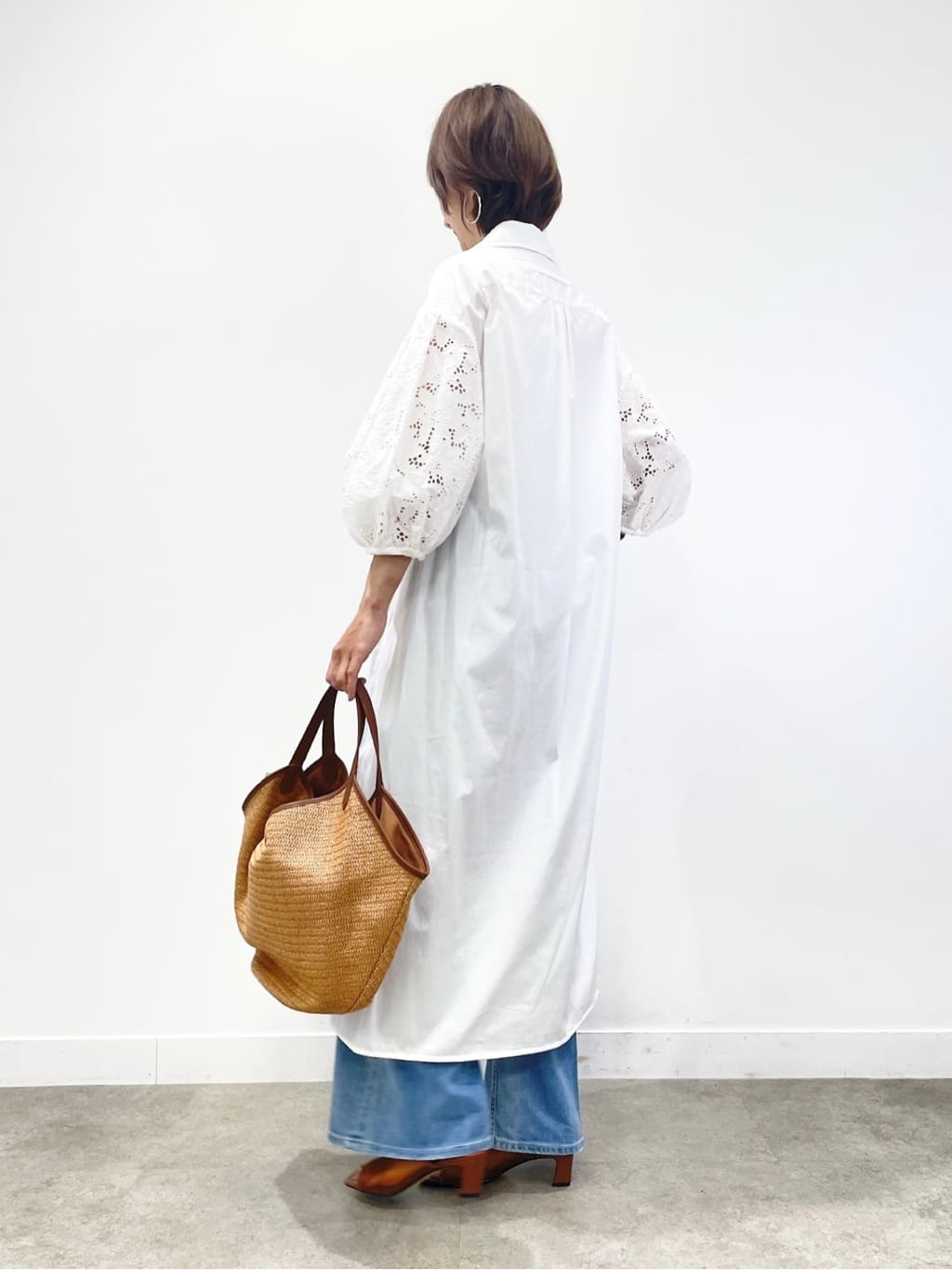 KAYOさんの「UNTITLED｜◆【TICCA】フラワーレースパフスリーブワンピース」を使ったコーディネート