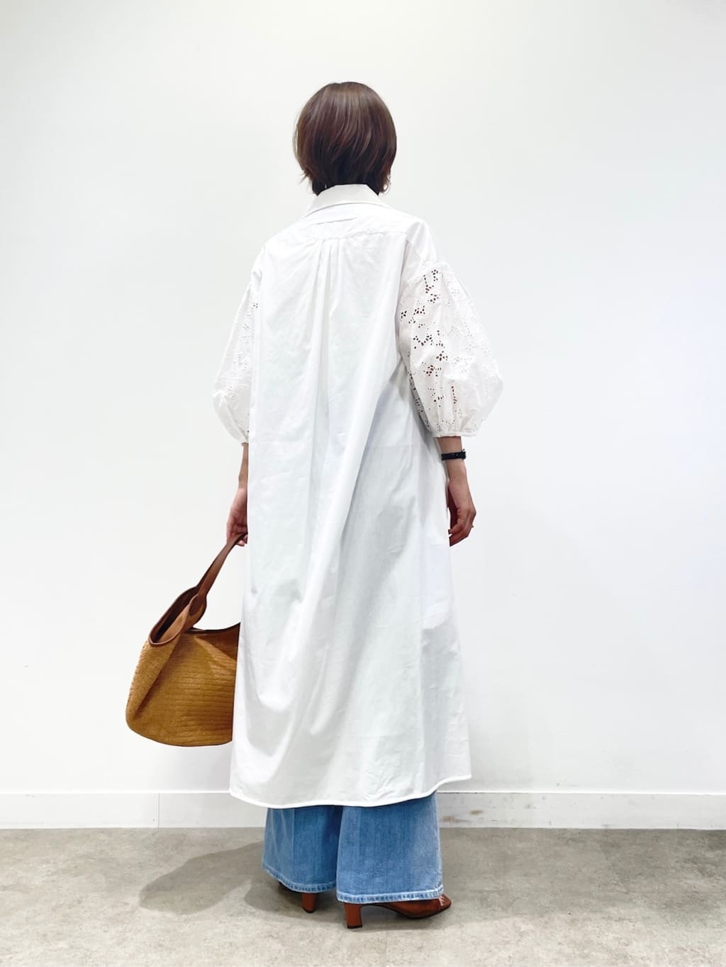 KAYOさんの「UNTITLED｜◆【TICCA】フラワーレースパフスリーブワンピース」を使ったコーディネート