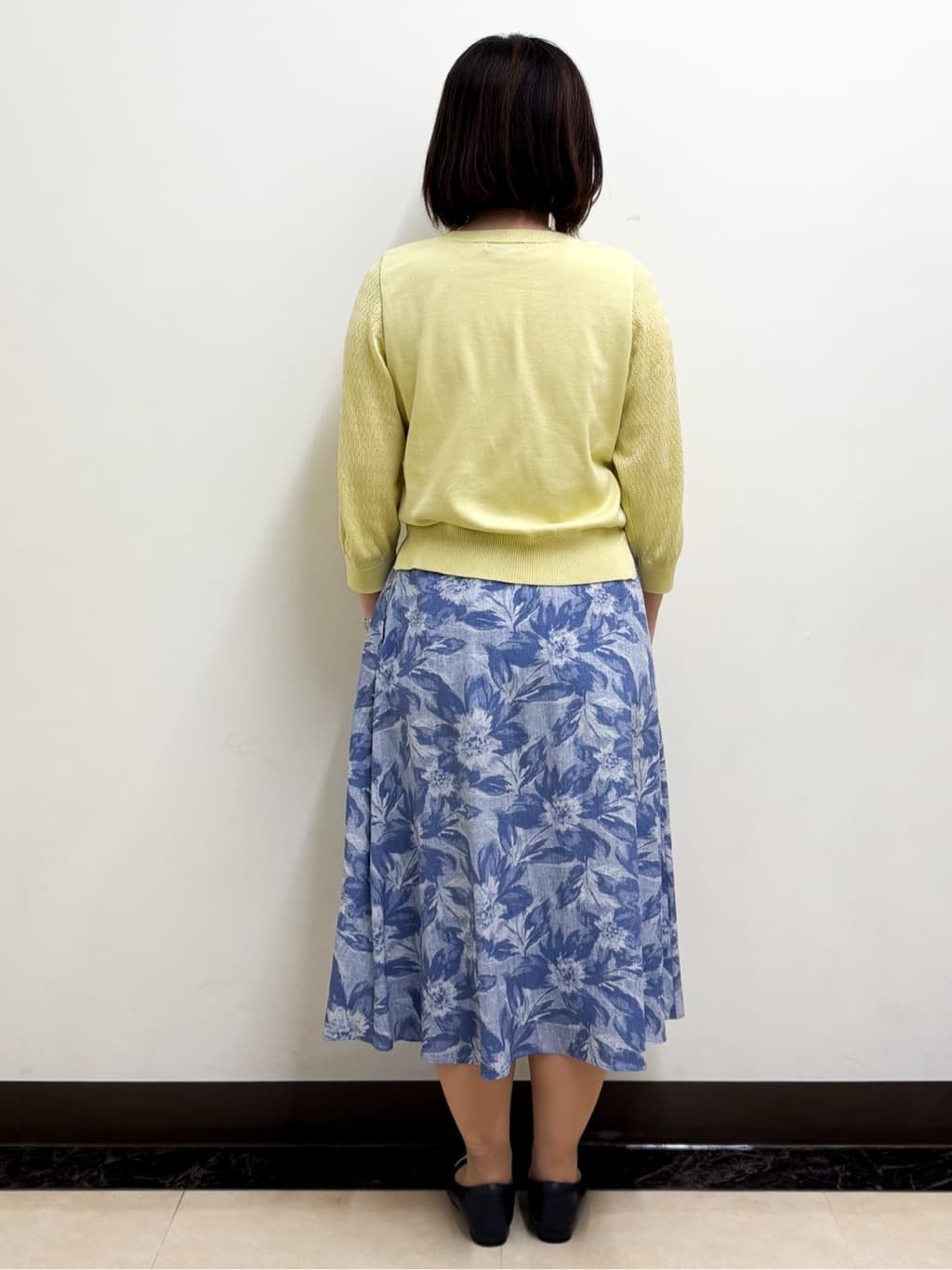ミヨさんの「Reflect｜◆【WEB先行カラーあり／洗える】パフスリーブニット」を使ったコーディネート