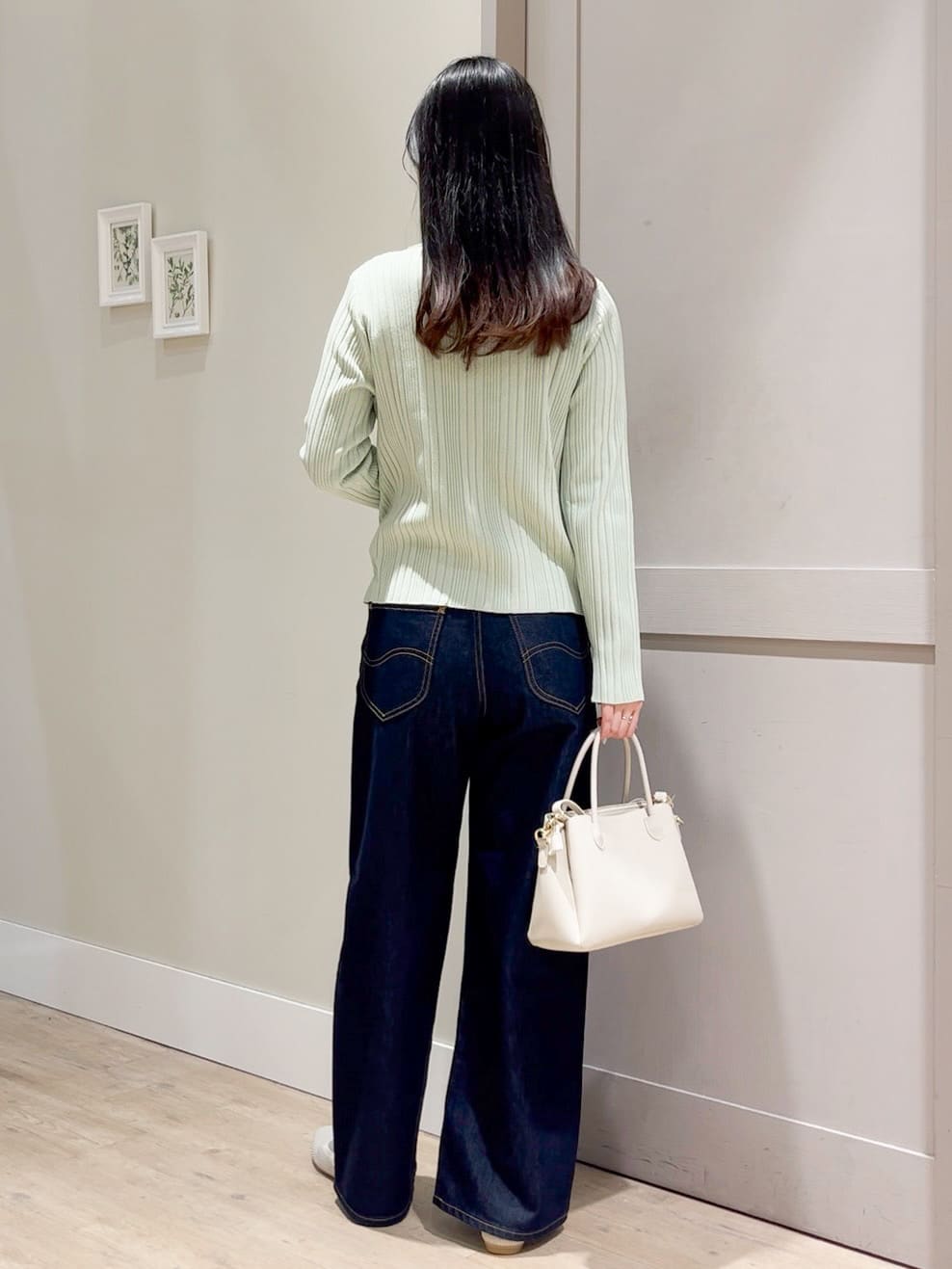 Mayuさんの「grove｜【Lee&times;grove別注】WIDE DENIM PANTS」を使ったコーディネート