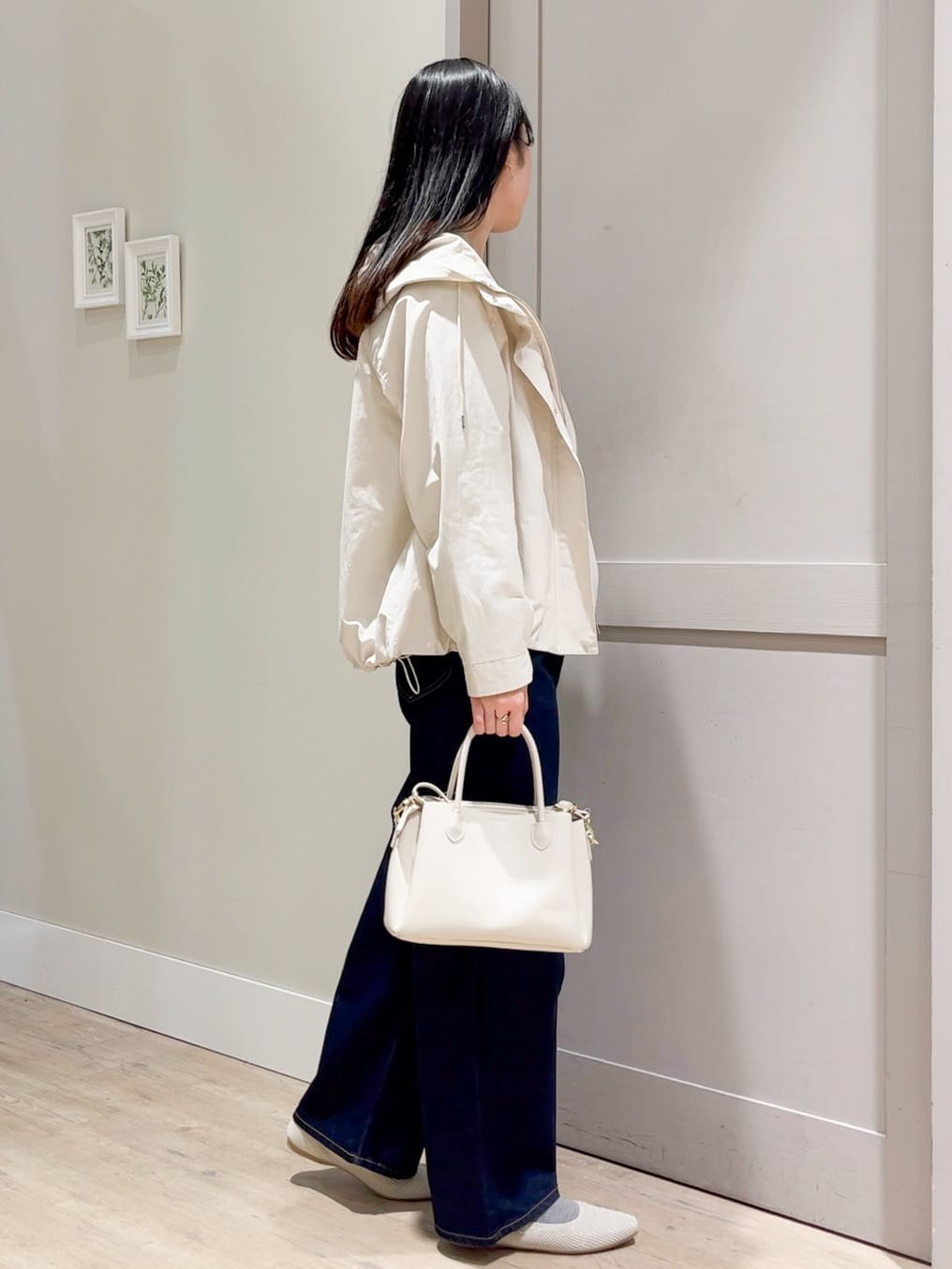 Mayuさんの「grove｜【Lee&times;grove別注】WIDE DENIM PANTS」を使ったコーディネート
