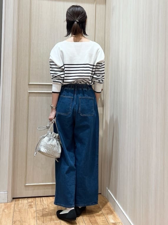 kuraさんの「SHOO･LA･RUE｜◆【高レビュー】洗えてサラサラ ニットパンプス」を使ったコーディネート