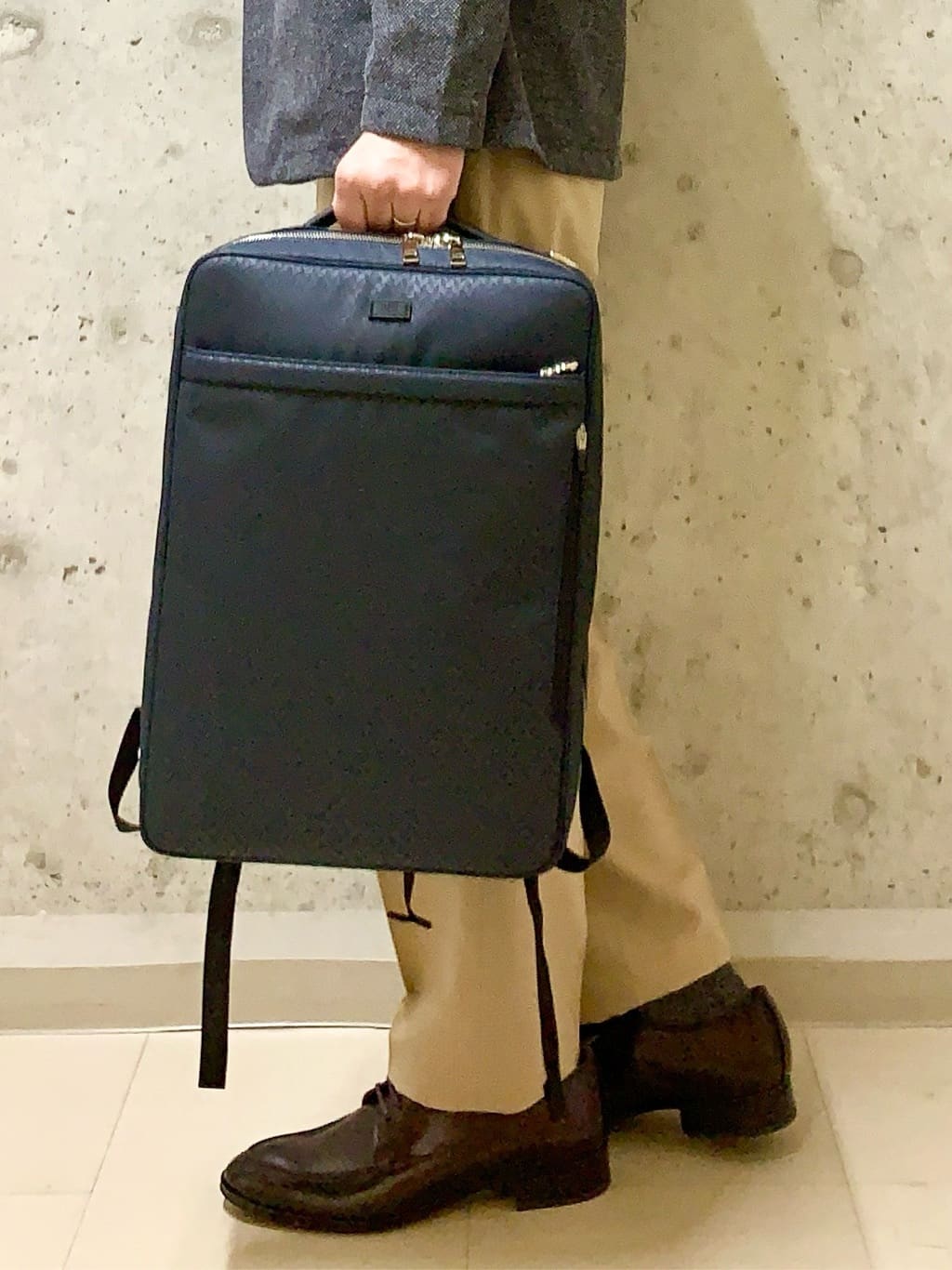 木村剛さんの「TAKEO KIKUCHI｜日本製 Uチップ ドレスシューズ」を使ったコーディネート