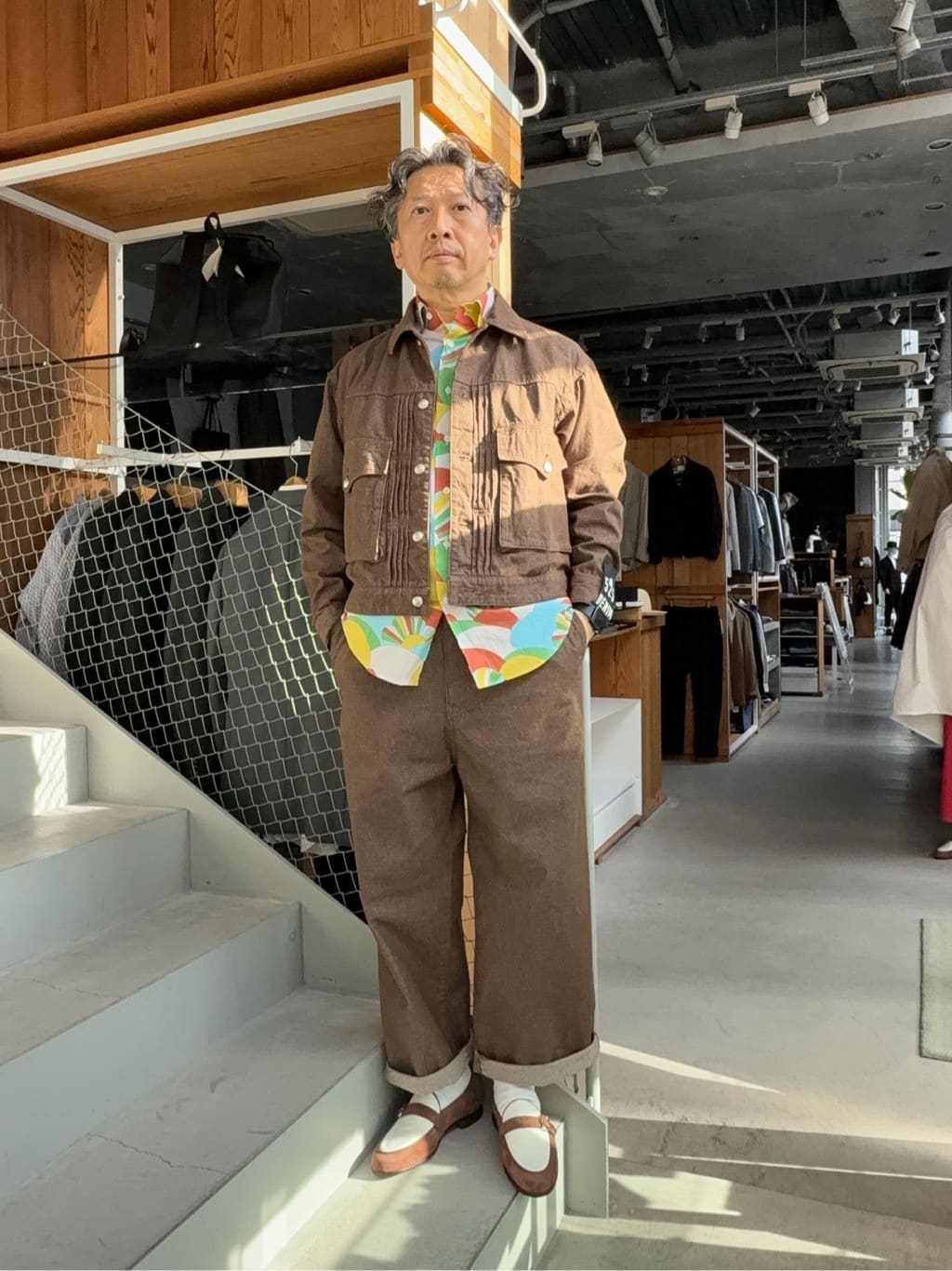 デザイナーTAKEman さんの「TAKEO KIKUCHI｜」を使ったコーディネート