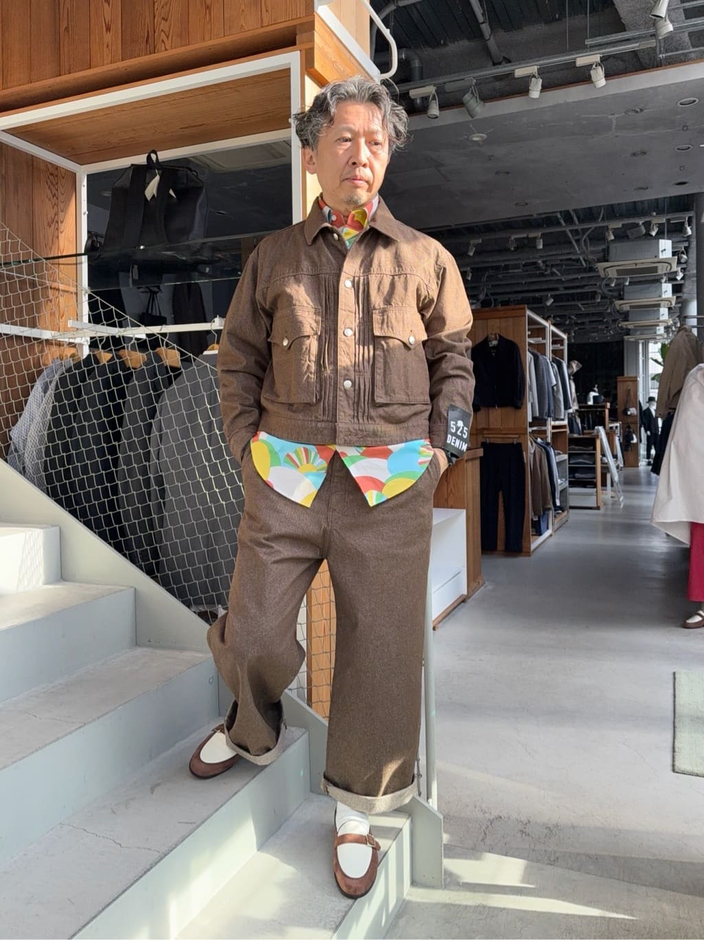 デザイナーTAKEman さんの「TAKEO KIKUCHI｜」を使ったコーディネート