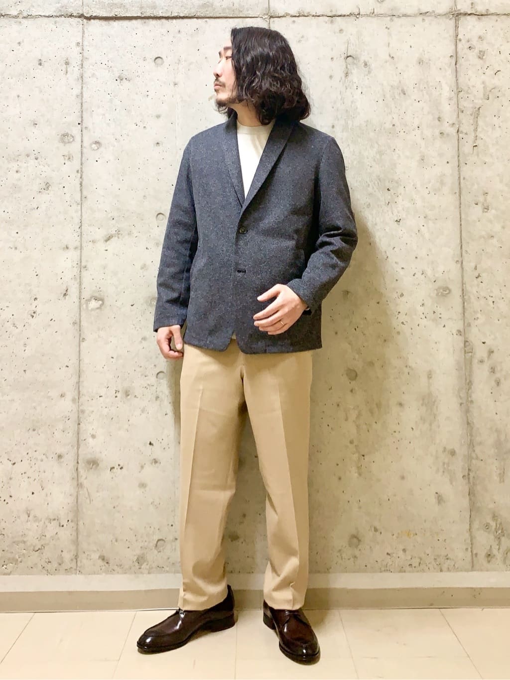 木村剛さんの「TAKEO KIKUCHI｜日本製 Uチップ ドレスシューズ」を使ったコーディネート