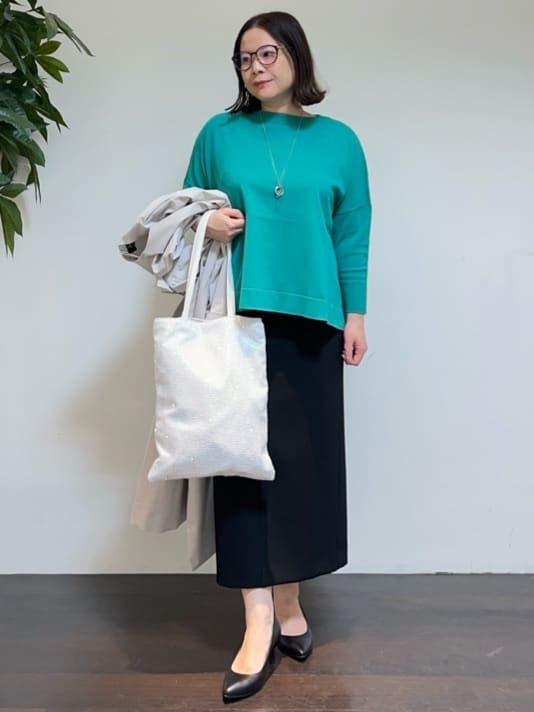 Asamiさんの「UNTITLED｜トリプルワントップペンダント」を使ったコーディネート