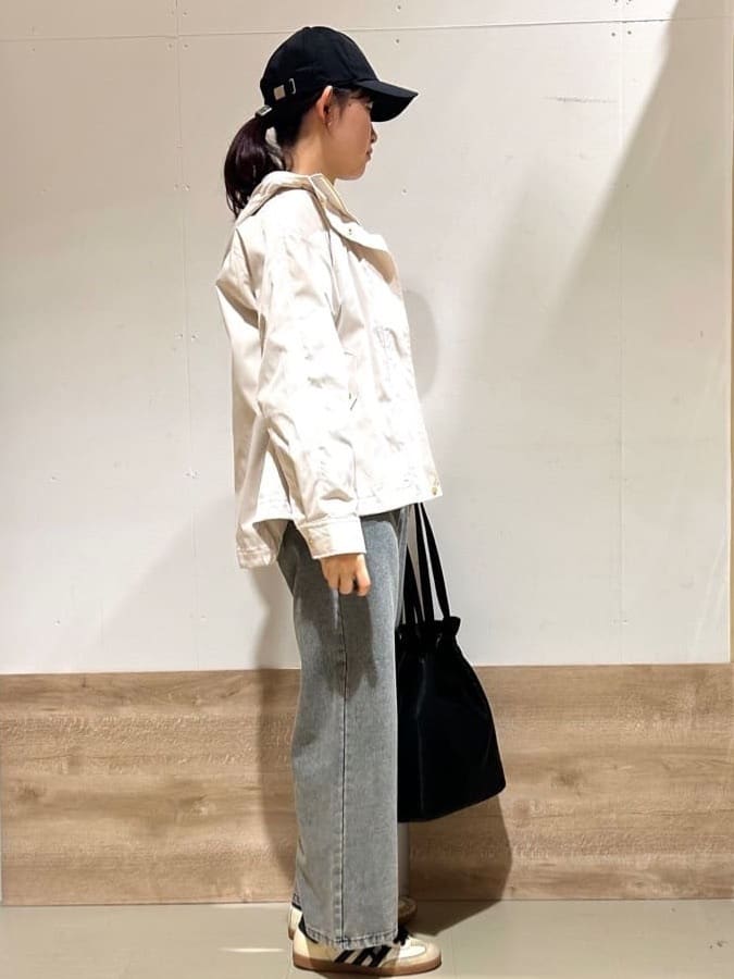 花さんの「SHOO･LA･RUE｜◆シャイニー巾着トートバッグ」を使ったコーディネート