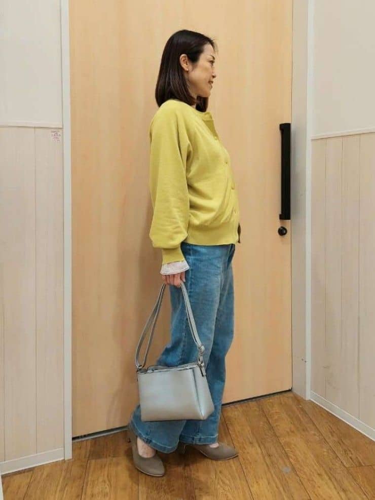 Kさんの「SHOO･LA･RUE｜◆【S-LL】重ね着コーデで差をつける お袖チュールリブトップス」を使ったコーディネート