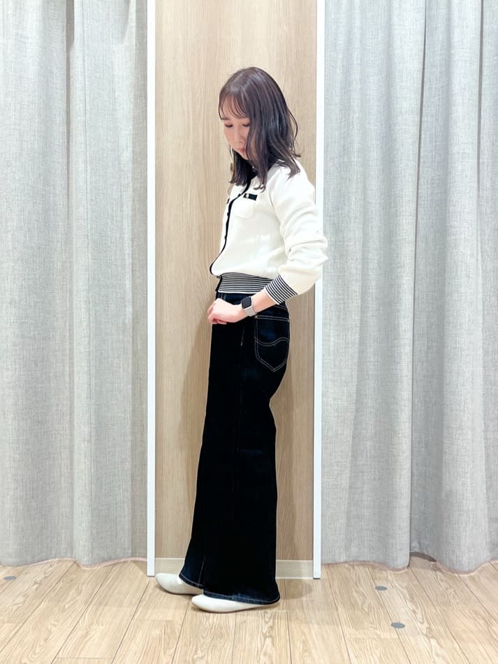 みーちゃんさんの「grove｜【Lee&times;grove別注】WIDE DENIM PANTS」を使ったコーディネート